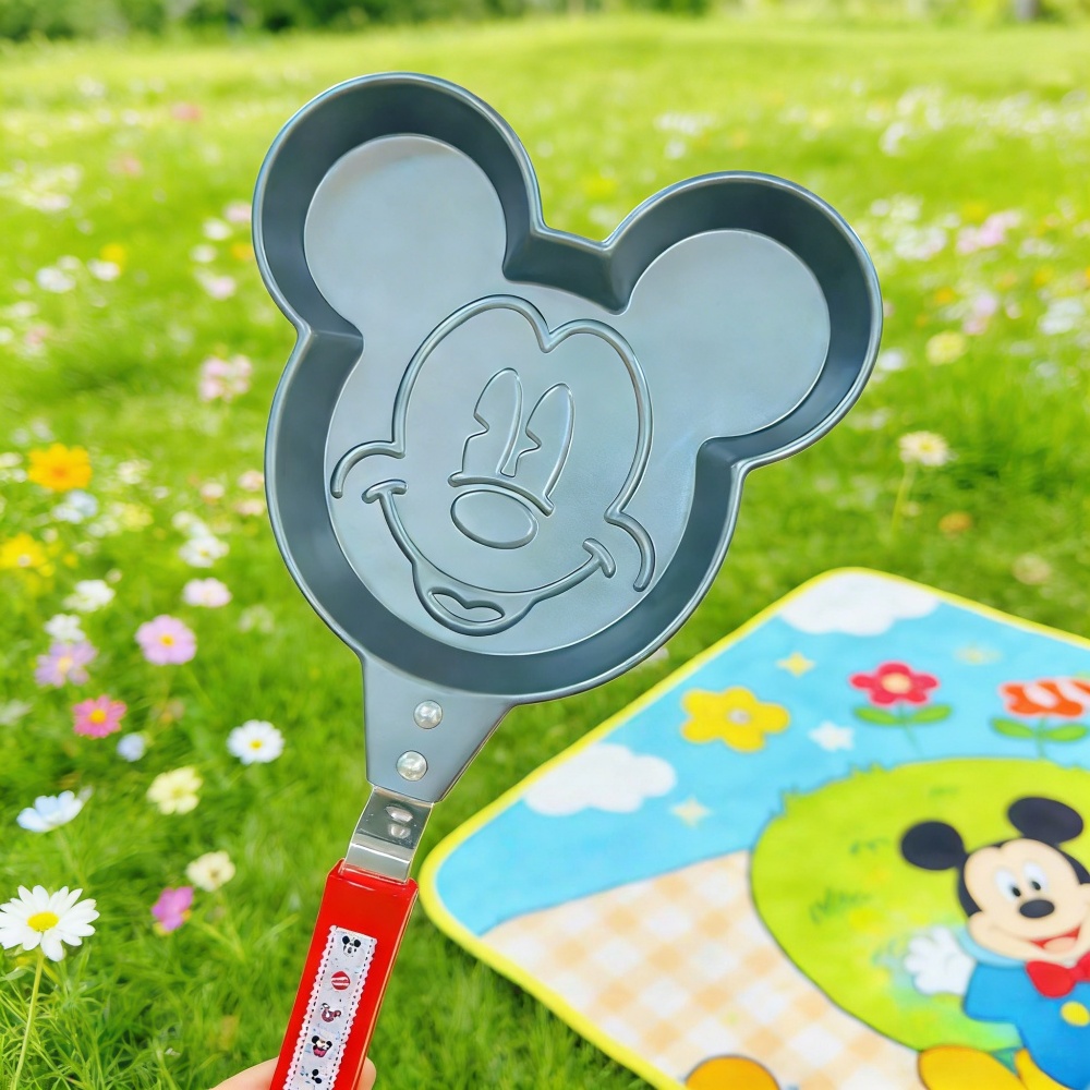 Camping Cooking With Kids - Disney Anime Stitch Mickey Mouse Frying
