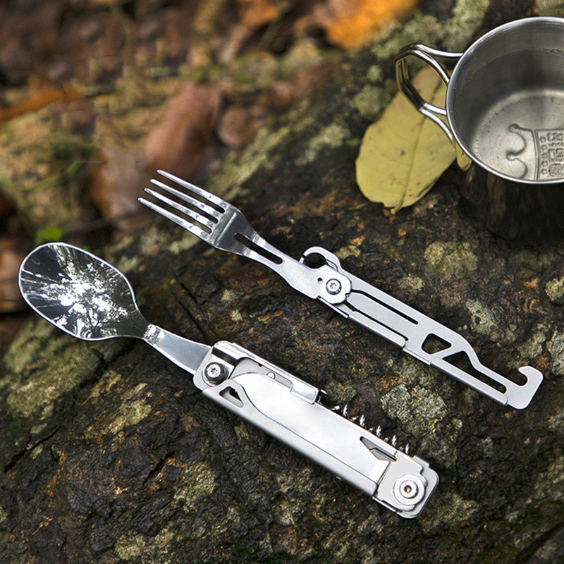 Multi-function Camping Fork Sp - огляд і ціна Camping Cooking Bundle