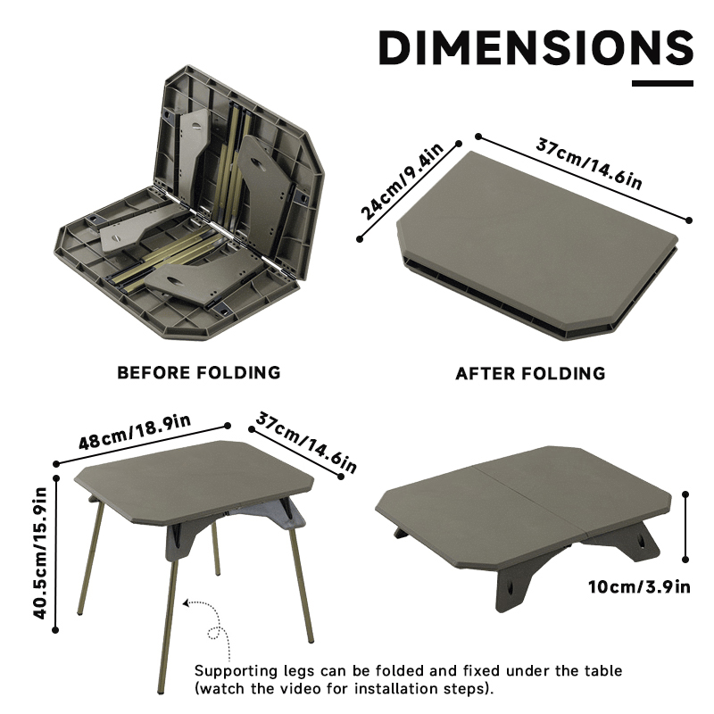 WESTTUNE Outdoor Camping Table - огляд і ціна Camping Cooking Table