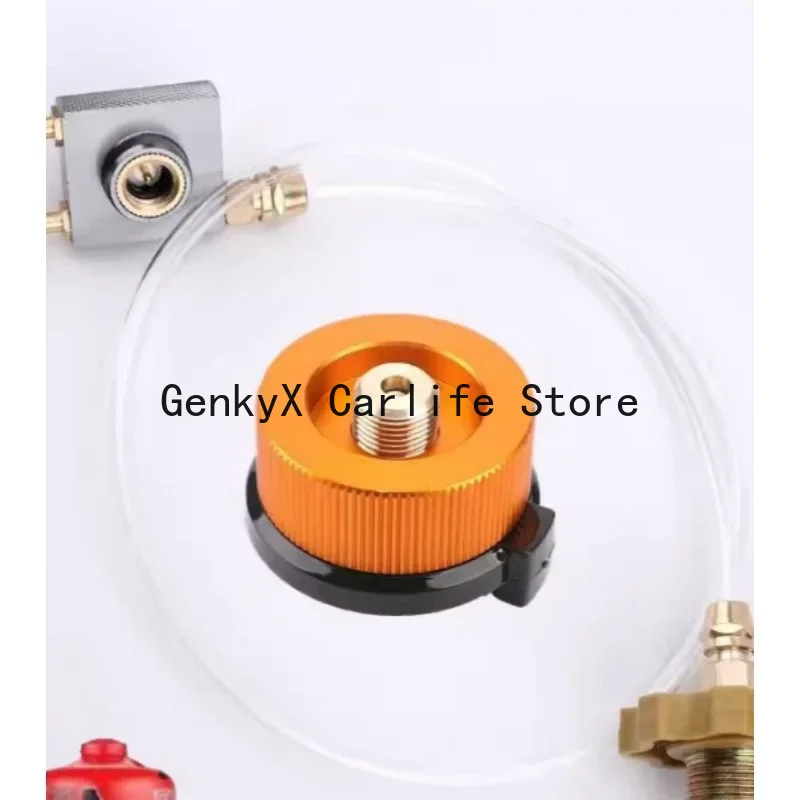 1Pc Gas Stove Converter Burner - огляд і ціна Camping Cooking Gas Canister