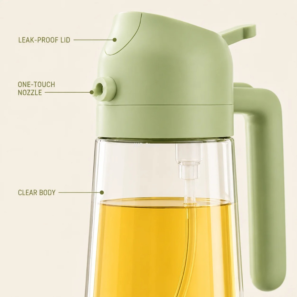 2 in 1 Olive Oil Sprayer Dispe - огляд і ціна Camping Cooking Area