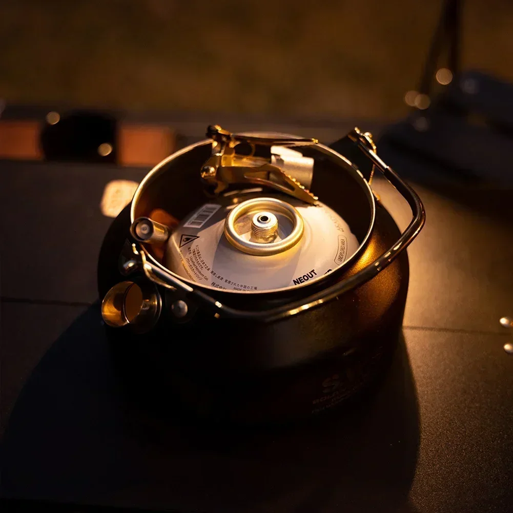 Stainless Steel Kettle 0.8L Po - огляд і ціна Camping Cooking Set Stainless Steel