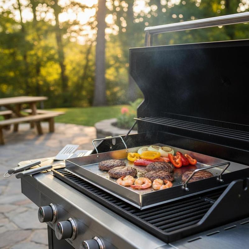 Universal Flat Top Griddle 18x - огляд і ціна Cooking Outdoor Camping