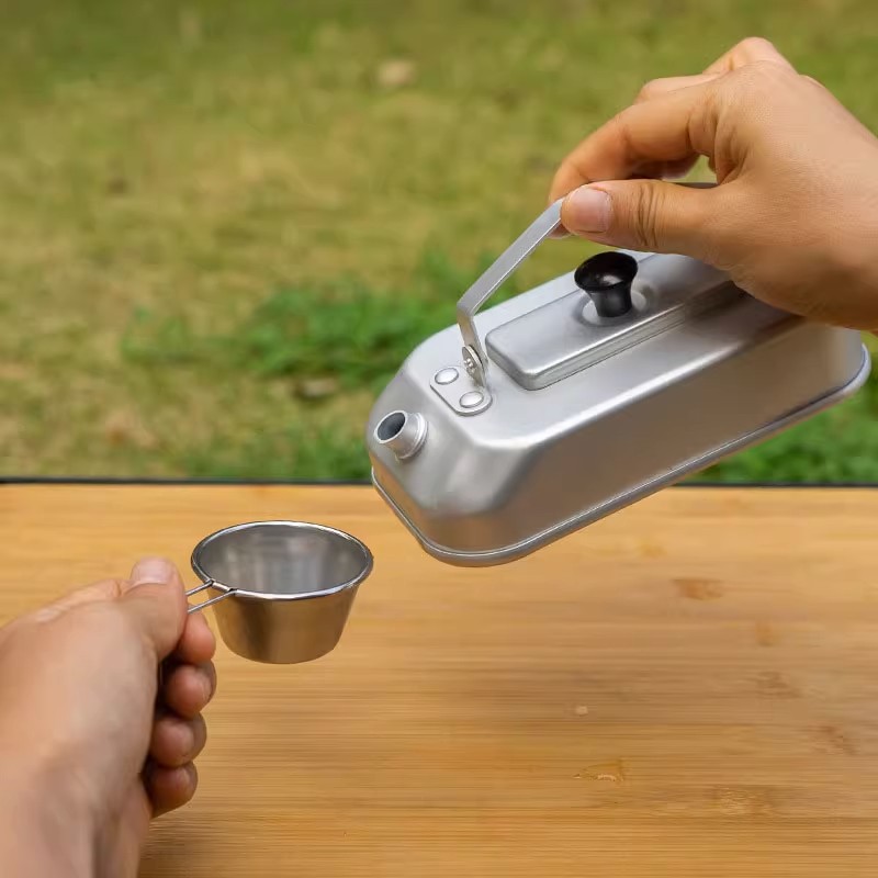 Ultralight Portable Picnic Cam - огляд і ціна Camping Cooking Set Stainless Steel