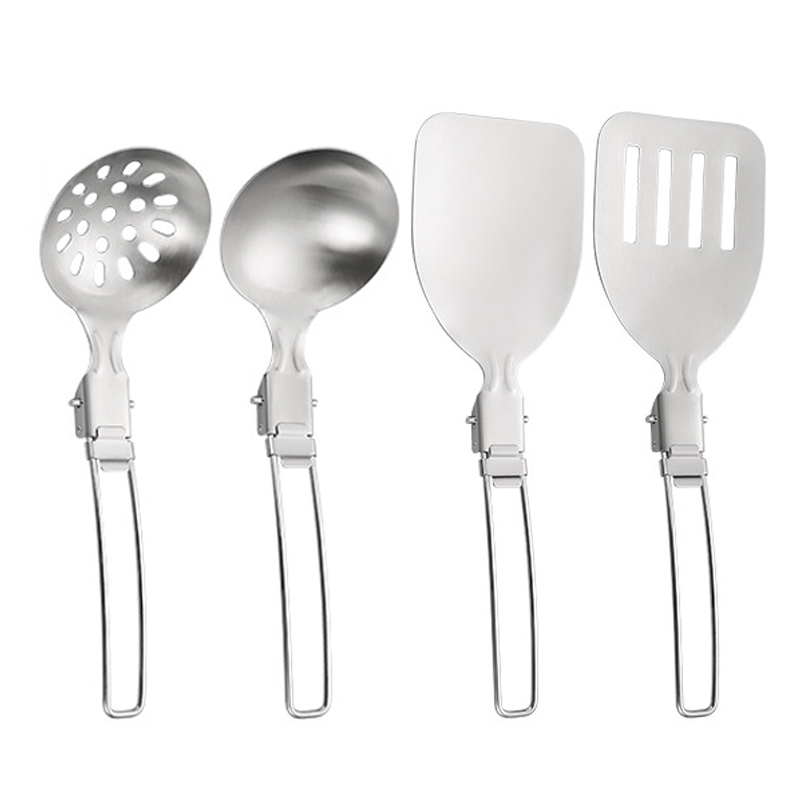 4PCS Outdoor Folding Kitchenwa - огляд і ціна Camping Cooking Bundle
