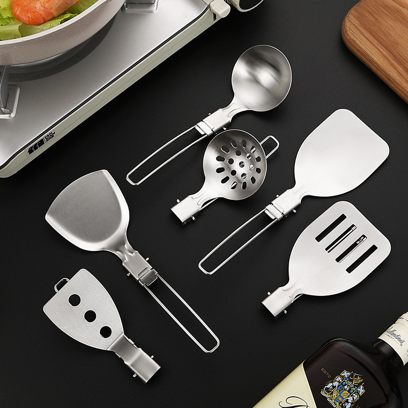 4PCS Outdoor Folding Kitchenwa - огляд і ціна Camping Cooking Bundle