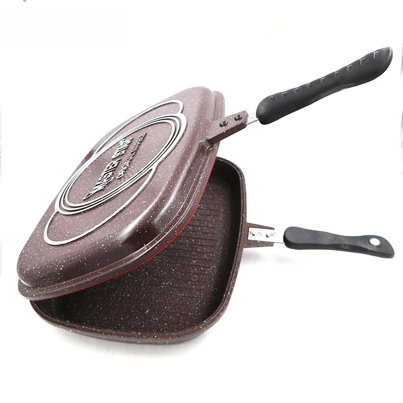 Double Sided Fry Pan, Die-Cast - огляд і ціна Camping Cooking Without Gas