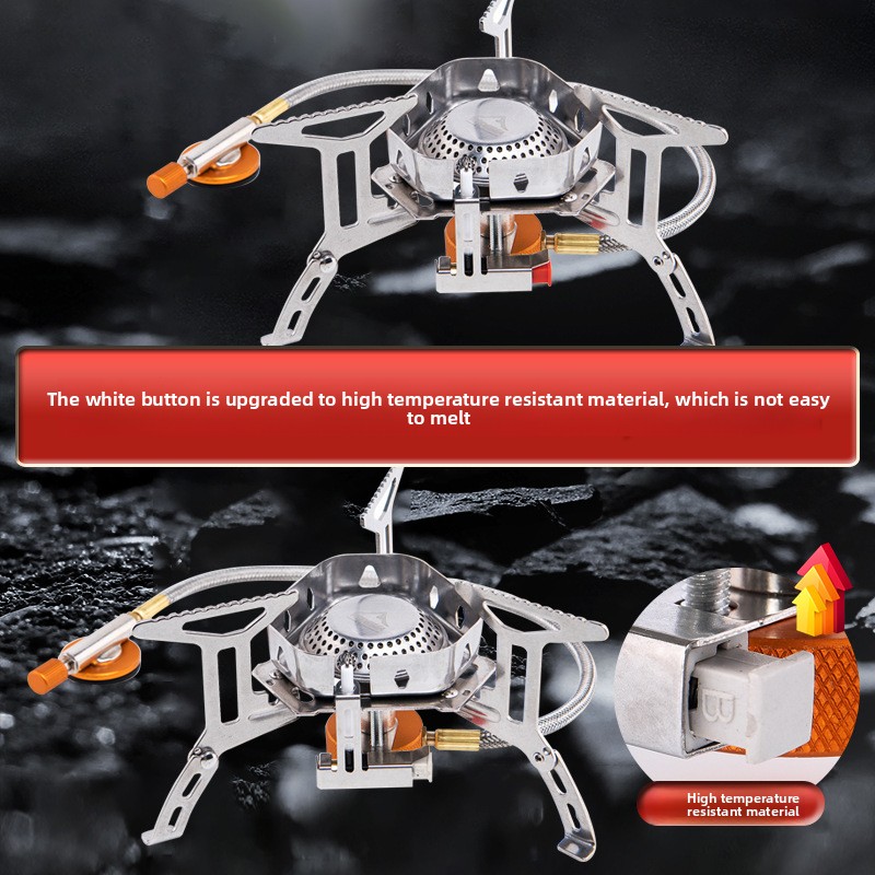 Split-type portable windproof  - огляд і ціна Camping Cooking Gas Canister