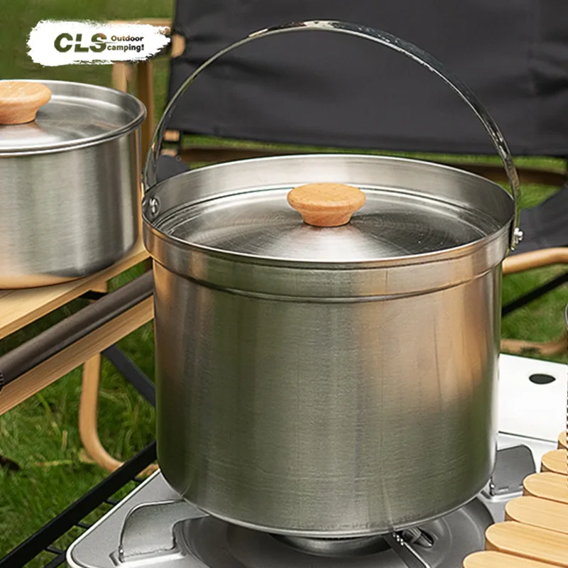 NOBANA&CLS 22PCS Stainless Ste - огляд і ціна Camping Cooking Set Stainless Steel