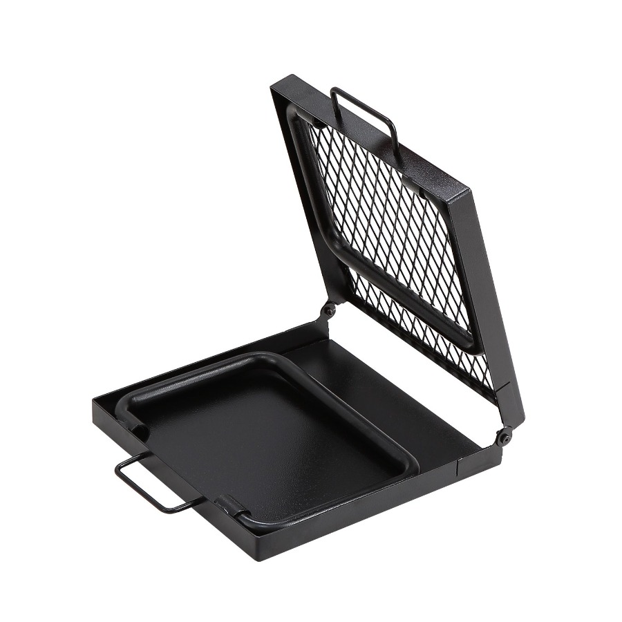 Folding Campfire Grill Heavy D - огляд і ціна Camping Cooking Over Fire