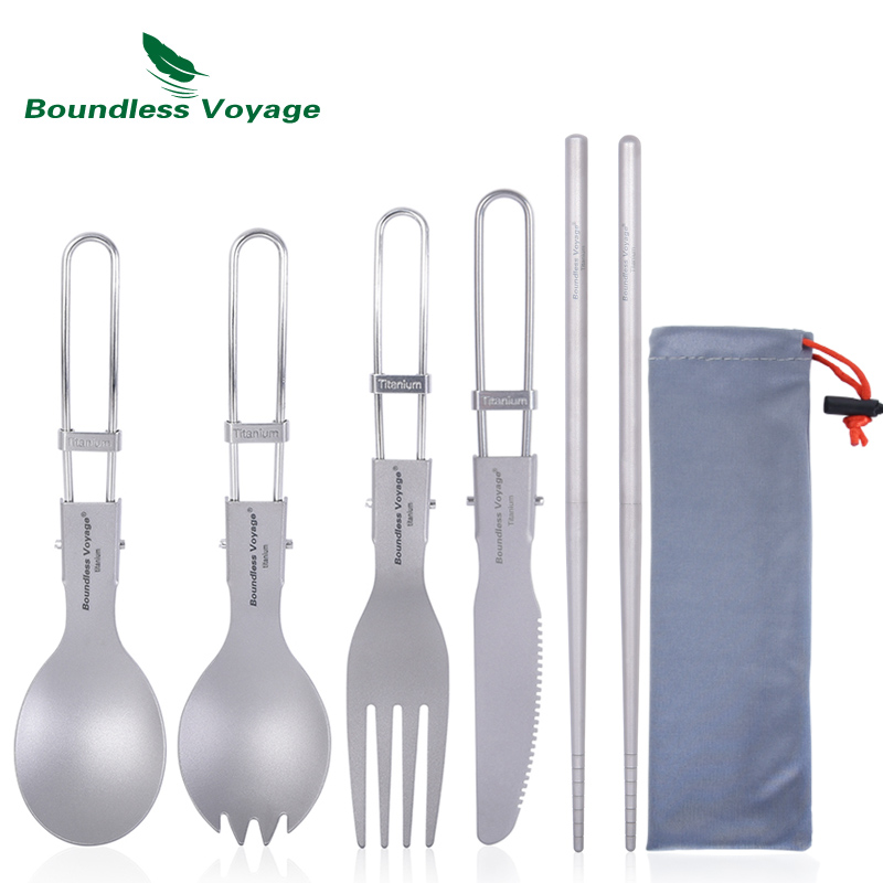 Boundless Voyage Titanium Camp - огляд і ціна Camping Cooking Set Stainless Steel
