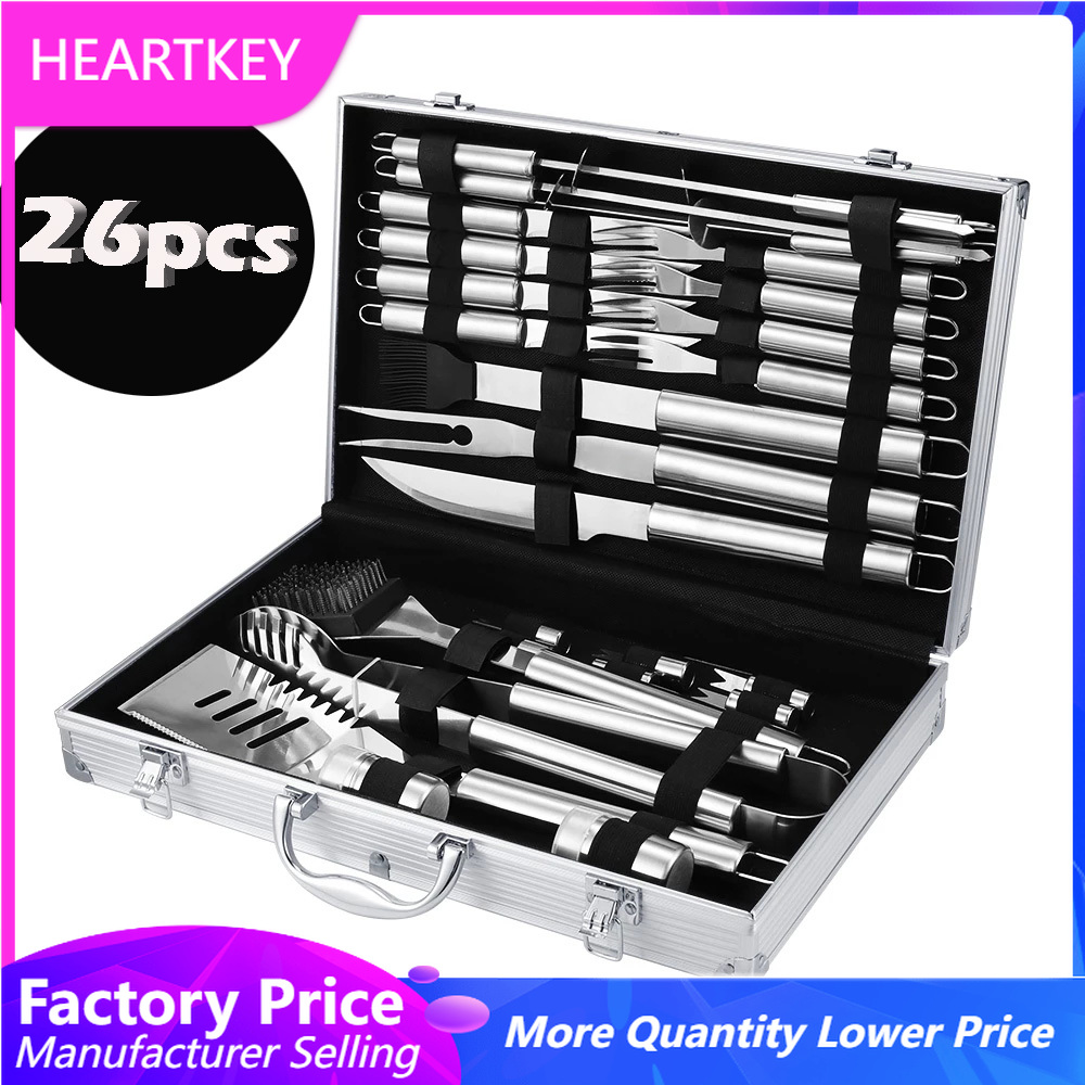 BBQ Tools Set Barbecue Grillin - огляд і ціна Camping Cooking Bundle