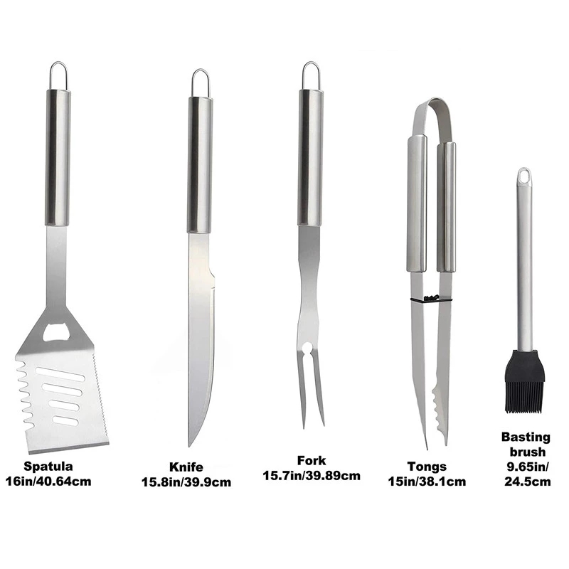 BBQ Tools Set Barbecue Grillin - огляд і ціна Camping Cooking Bundle