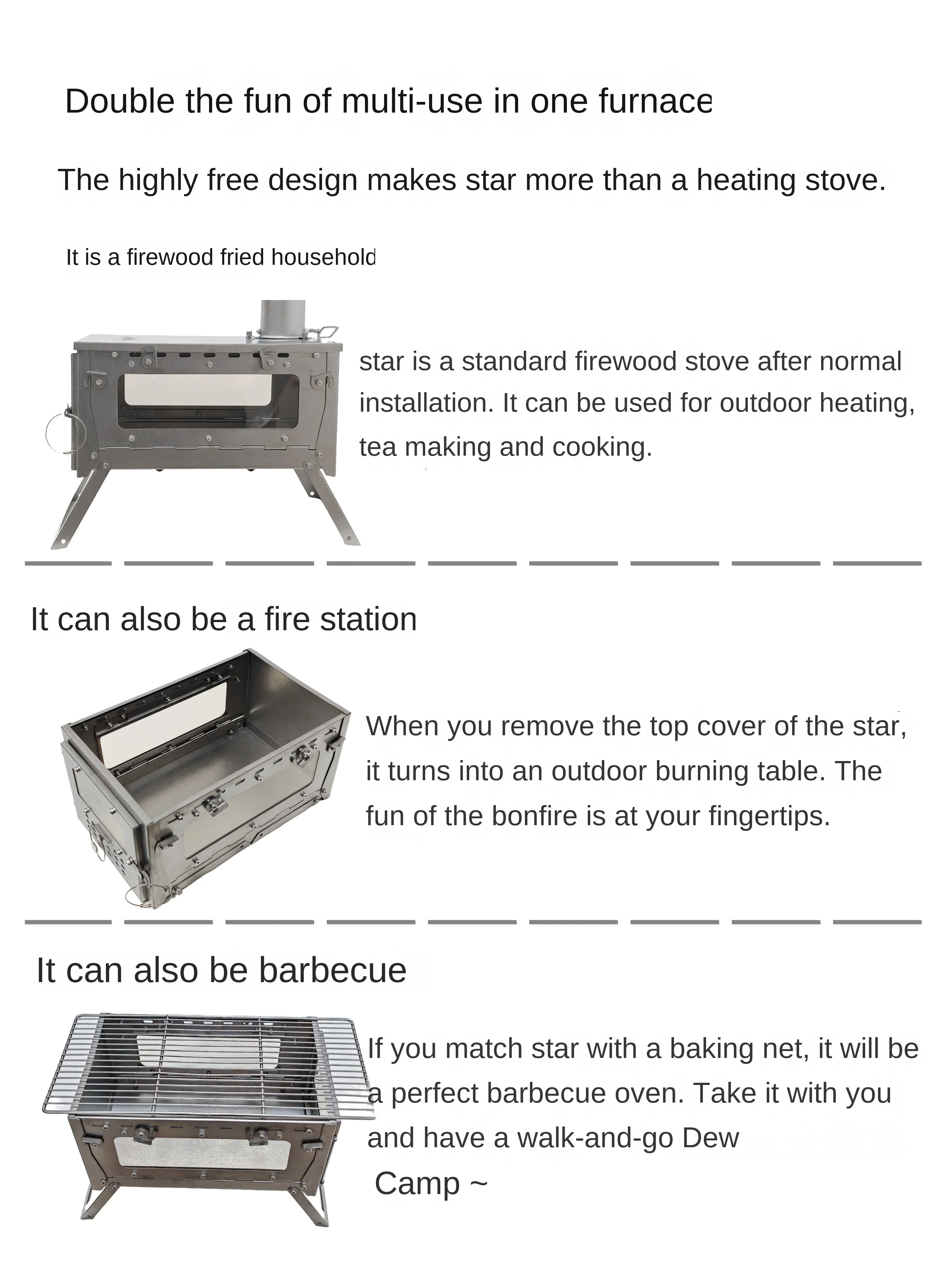 WT Star Ti Titanium Alloy Fold - огляд і ціна Camping Cooking Light