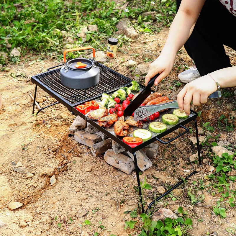 Por   Outdoor Camping Cooking  - огляд і ціна Camping Cooking Over Fire