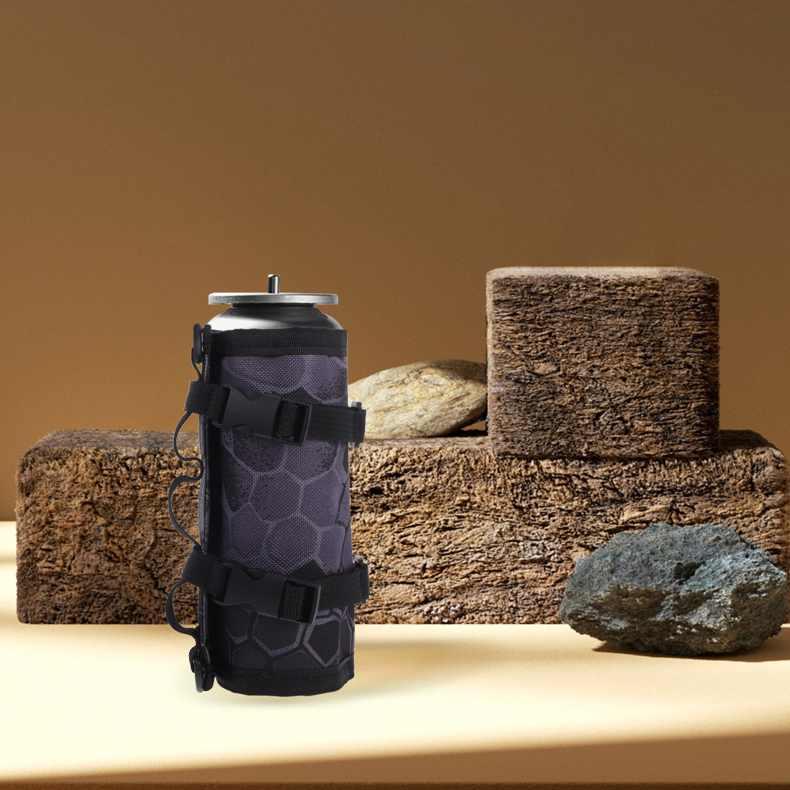 Rugged Anti-Drop Propane Stora - огляд і ціна Camping Cooking Gas Canister