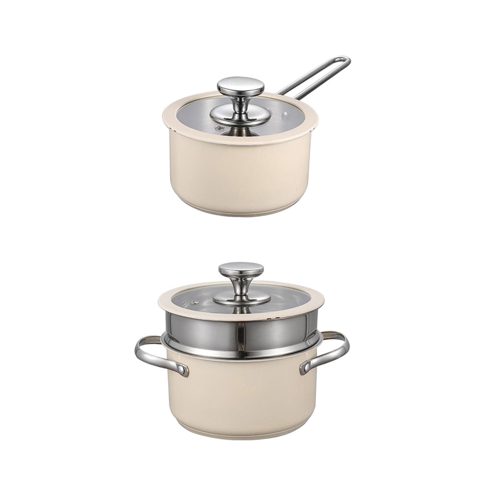 Milk Pan Small Saucepan Thicke - огляд і ціна Camping Cooking Without Gas