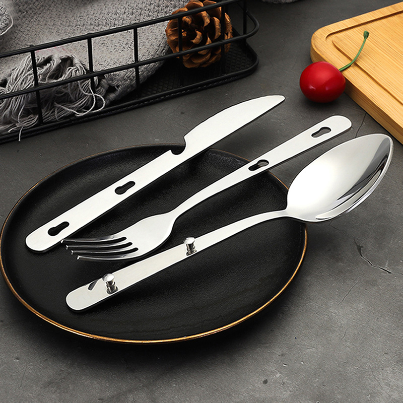 3pcs/set Portable Stainless St - огляд і ціна Camping Cooking Bundle