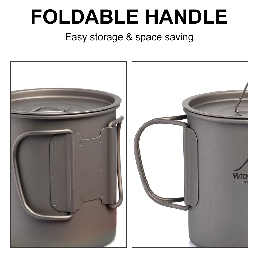 Widesea Camping Mug Titanium C - огляд і ціна Camping Cooking Bundle