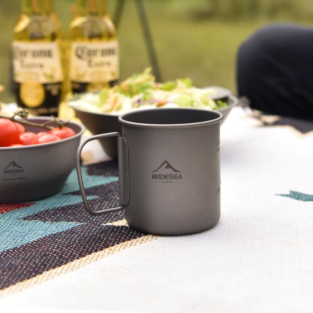 Widesea Camping Mug Titanium C - огляд і ціна Camping Cooking Bundle