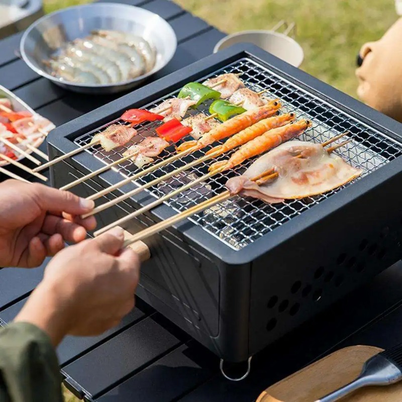 Portable Tabletop Camping Char - огляд і ціна Cooking Outdoor Camping