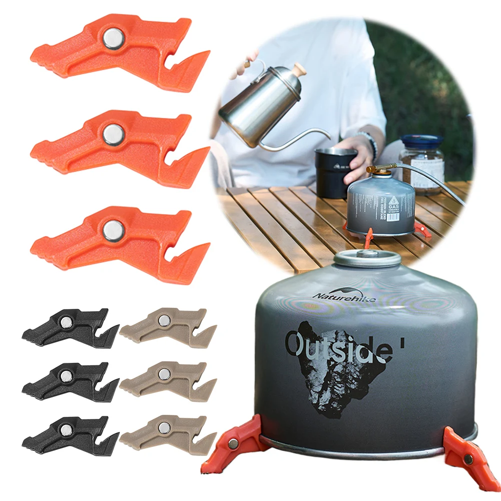 Magnetic Tripod Gas Tank Brack - огляд і ціна Camping Cooking Gas Canister