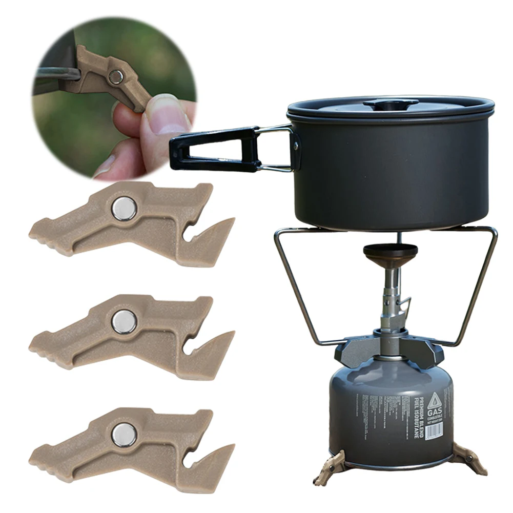 Magnetic Tripod Gas Tank Brack - огляд і ціна Camping Cooking Gas Canister