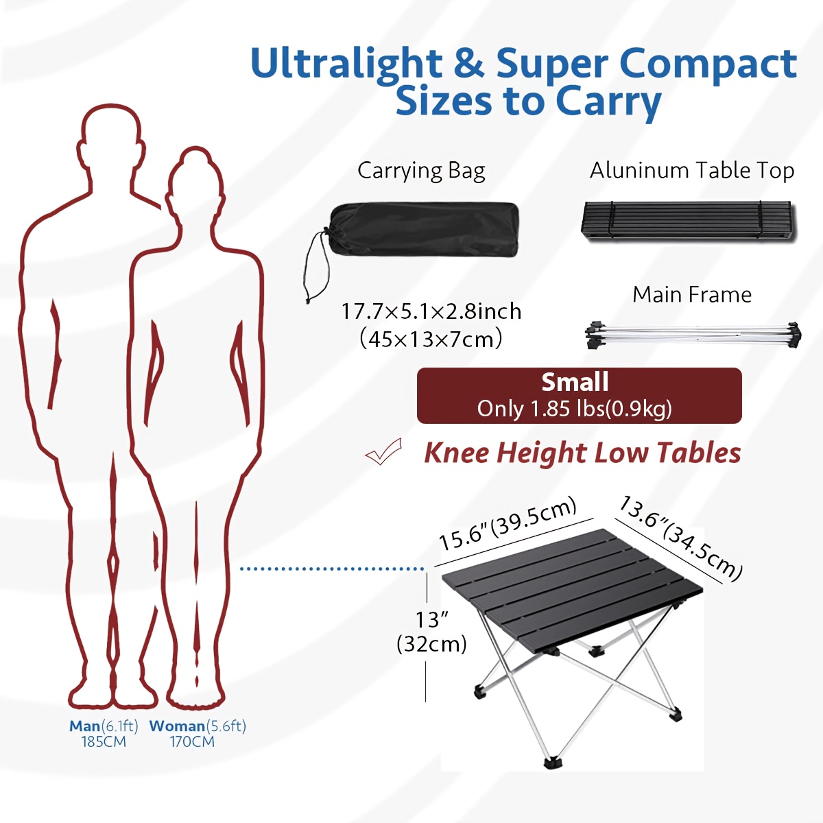 Portable Foldable Camping Tabl - огляд і ціна Camping Cooking Table
