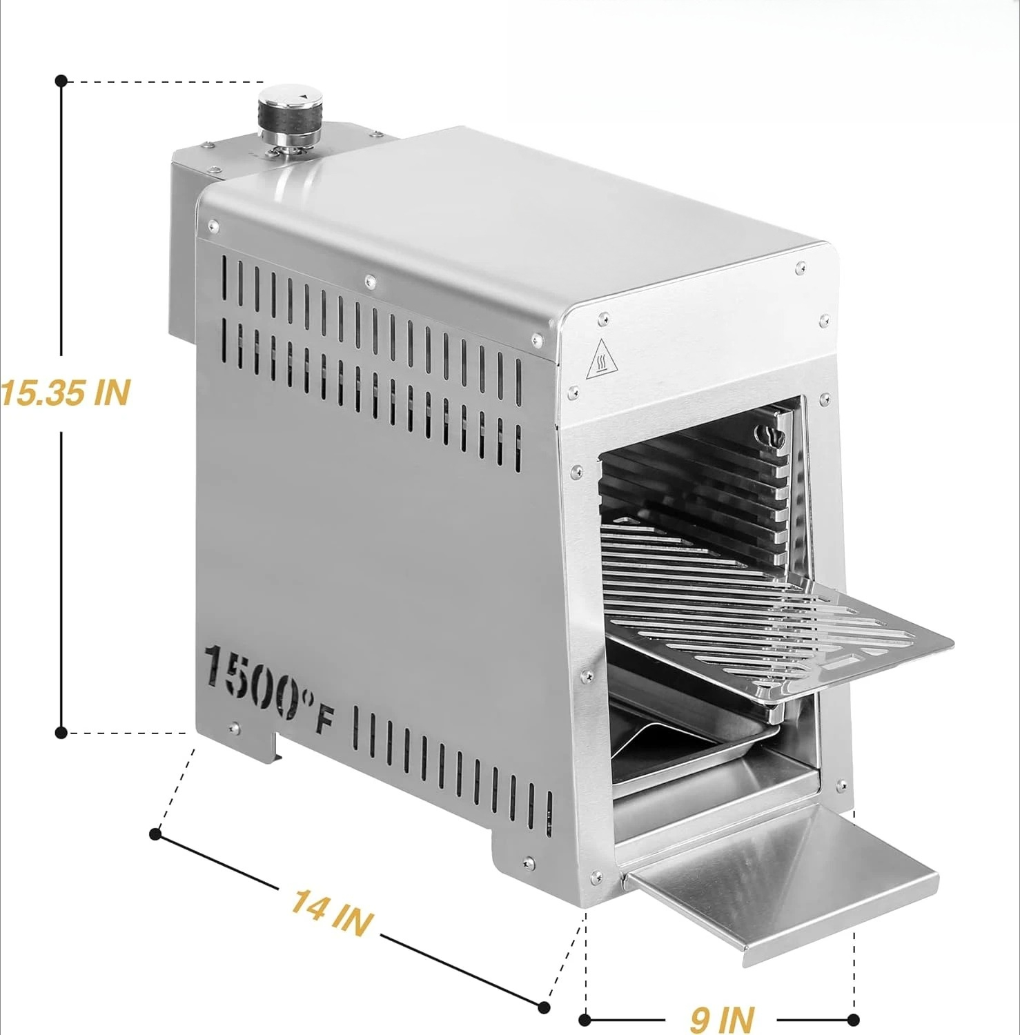 Applicable to Portable Stainle - огляд і ціна Camping Cooking Broiler
