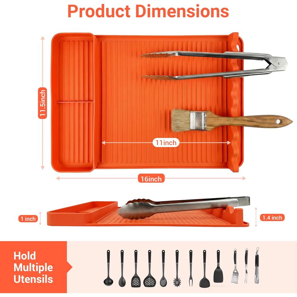 Heat Resistant Silicone Grill  - огляд і ціна Camping Cooking Area